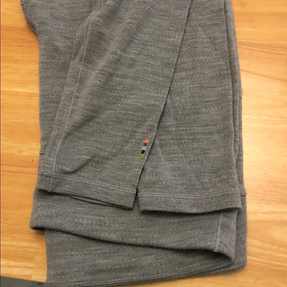 Smart wool merino 250 gray base layer leggings